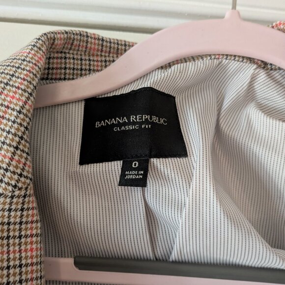 Banana Republic houndstooth blazer - Picture 2 of 4